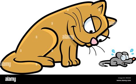 A cartoon cat chasing a cartoon mouse Stock Vector Image & Art - Alamy