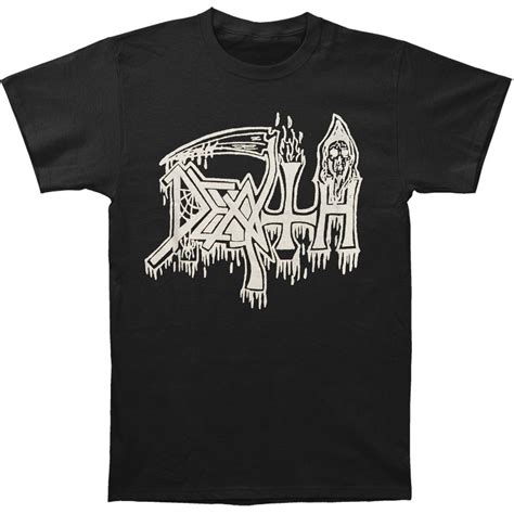 Death Classic Logo T Shirt On 7692 | Seknovelty