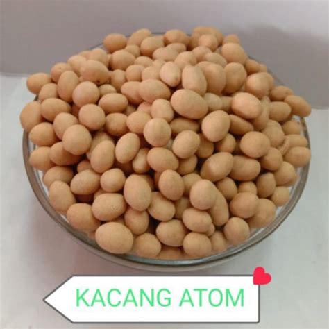 Jual Kacang atom utama/ kacang atom enak/kacang atom gurih /500gr | Shopee Indonesia