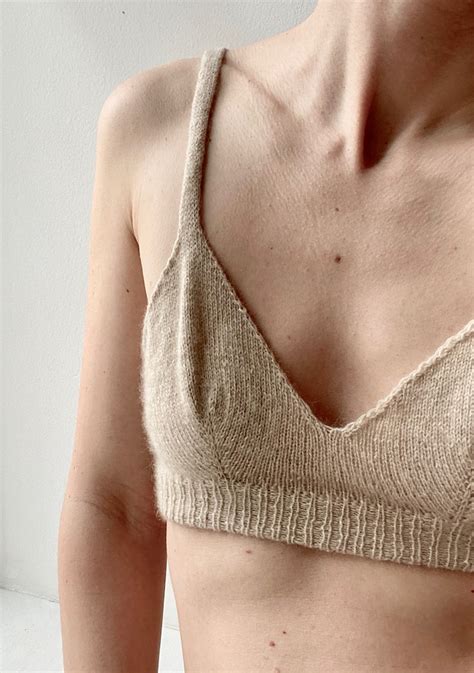 KNITTING PATTERN the Basic Bra Knit Bra - Etsy