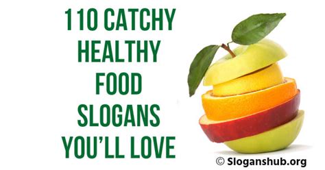 110 slogans Catchy Healthy Food que vous adorerez Slogans Hub - Vivre Healthy