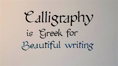 Calligraphy - Greek Fonts Calligraphy - Calligraph Choices