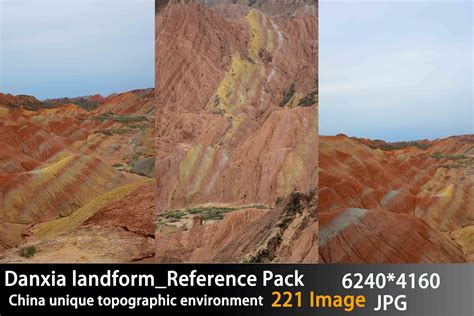 ArtStation - Danxia landform_Reference Pack | Resources