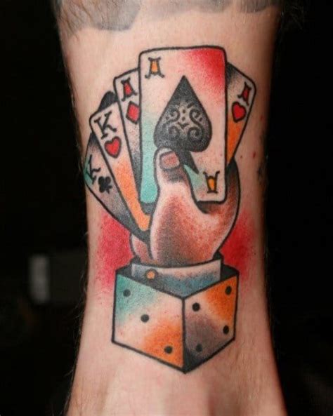 15 High-Class Playing Card Tattoos • Tattoodo