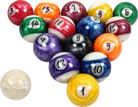 Sterling Designer Candy Pool Balls Set