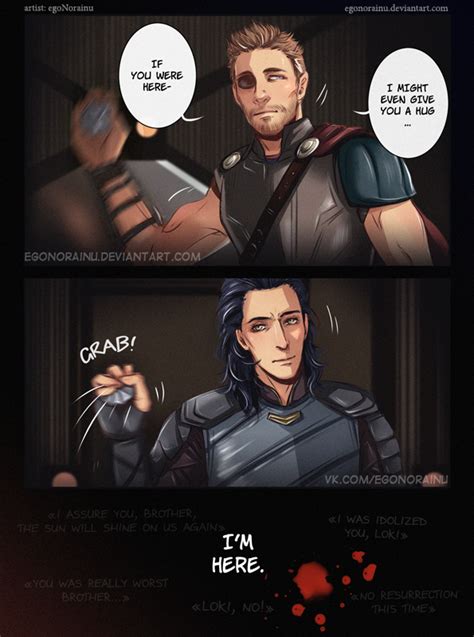 Thor and Loki by egoNorainu on DeviantArt