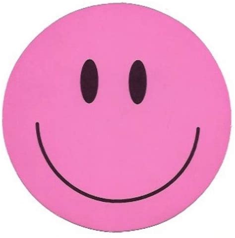 Stickers, Labels & Tags Paper & Party Supplies Pink Smiley Face Sticker Paper etna.com.pe