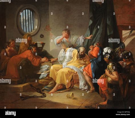 Death of socrates hi-res stock photography and images - Alamy