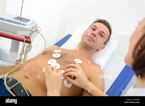 heart examination procedure Stock Photo - Alamy