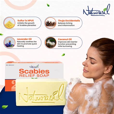 Scabies Medicated 10% Sulfur Treatment Soap | 4 oz Bar – Naturasil