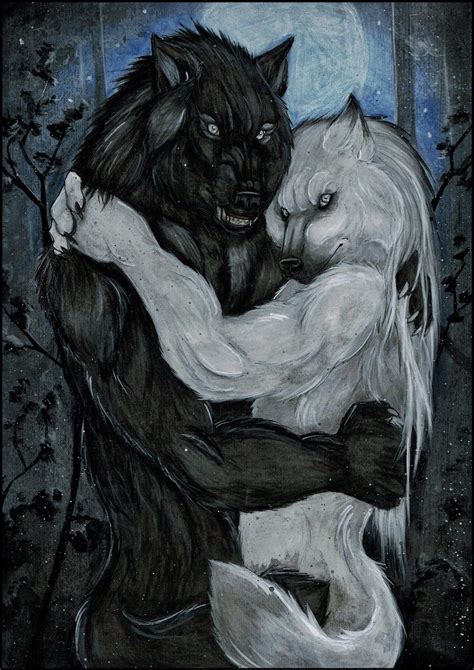 His Silver Love by Saoirsa.deviantart.com on @DeviantArt Werewolf ...