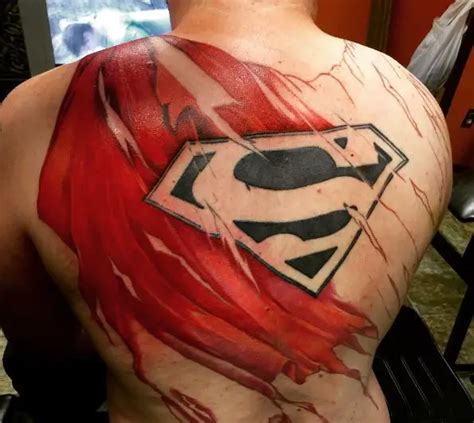 55 Superman Tattoo Designs To Inspire The Hero In You