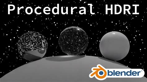 Make a Procedural Sky with Stars HDRI with Nodes || Blender 2.82 - YouTube