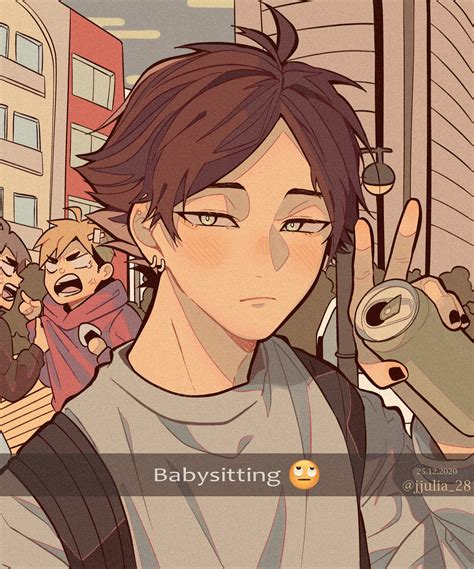 Júlia 🐍 on Twitter: "📱 ️ #Haikyuu #sunarintaro… " Haikyuu Manga, Haikyuu Meme, Haikyuu Fanart ...