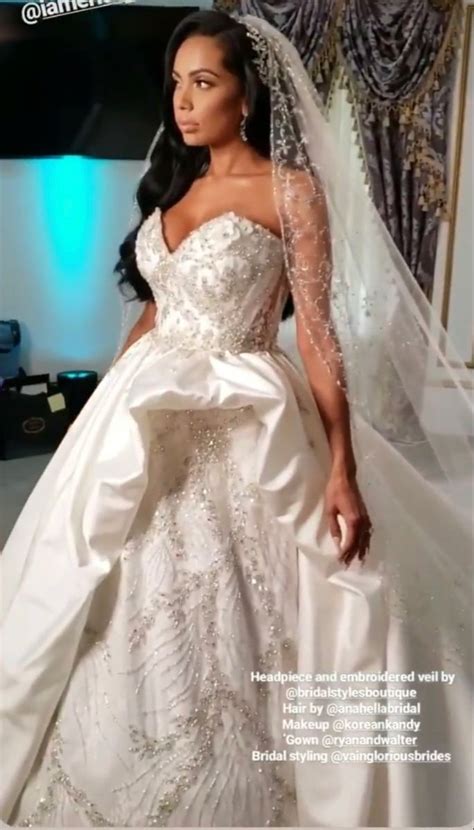 Erica Mena wedding | Dream wedding ideas dresses, Wedding dress jewelry ...