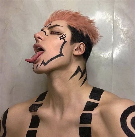 Villain Lady as Sukuna Ryomen from Jujutsu Kaisen | Anime männlich ...