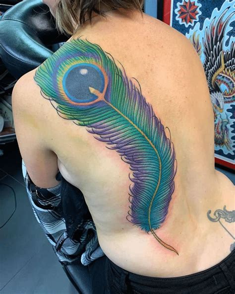 Peacock Feather Tattoo - Tattoo Design