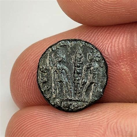 Ancient roman coin, Roman emperor Collectible coins, iron age Archaeology Ancient artifact, old ...