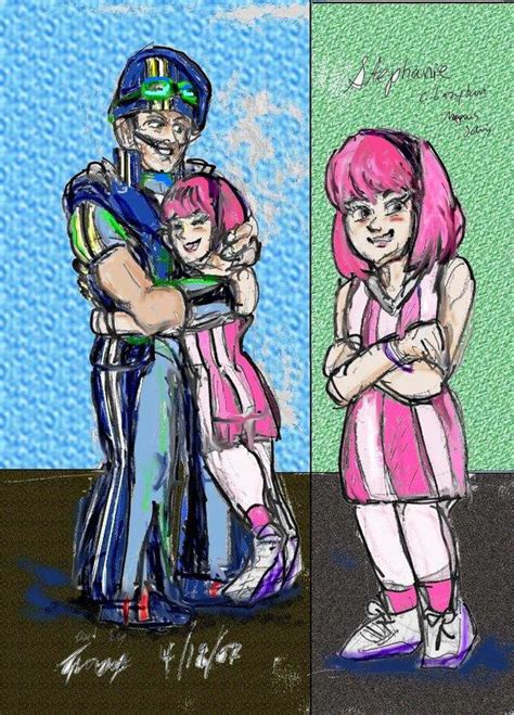 Stephanie and Sportacus 2 by StarbearerTM on DeviantArt