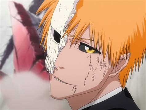 Bleach Ichigo Hollow Mask Smile | Bleach anime, Bleach anime ichigo, Bleach fanart