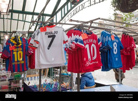 Fake football kits Stock Photo - Alamy