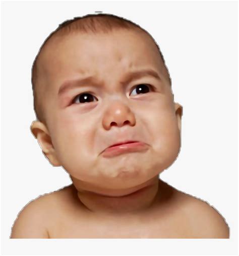 Crying Png Sad Baby Face Png Transparent Png Kindpng | Images and Photos finder