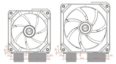 UNI FAN SL120 / SL140 - Daisychainable Fan