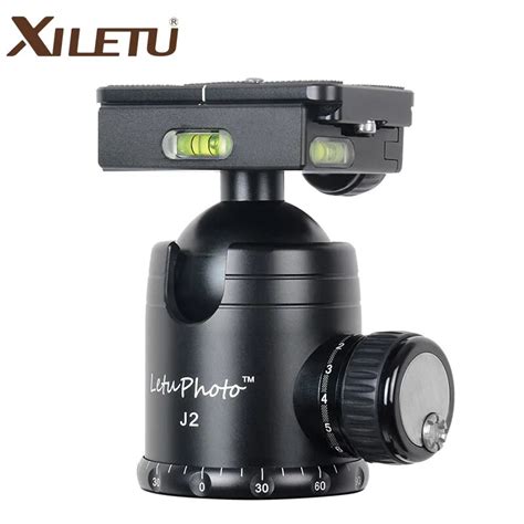 XILETU J2 tripod ball head for photography Panoramic photo Good quality ballhead quick release ...