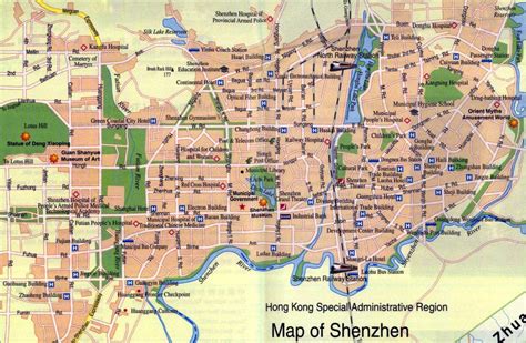 Large Shenzhen Maps for Free Download and Print | High-Resolution and Detailed Maps