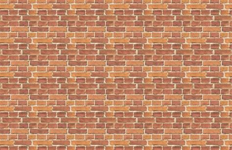 Light Brown Brick Pattern Wallpaper Mural | Brick pattern wallpaper ...