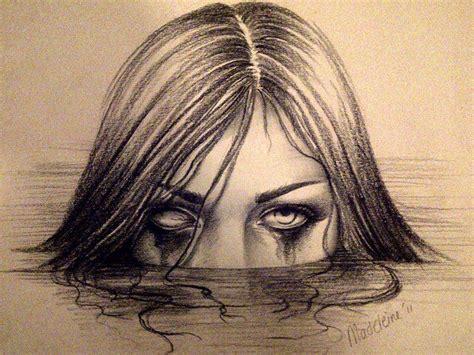 Creepy Pictures To Draw - EMELEELOUISE92