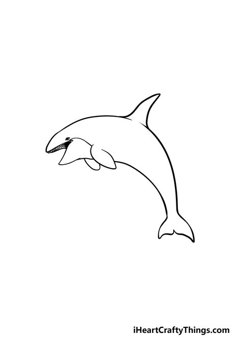 Original Valentin “ORCAS” Killer Whale Drawing, Whale Art, Orca Illustration, Orca Art, Color ...