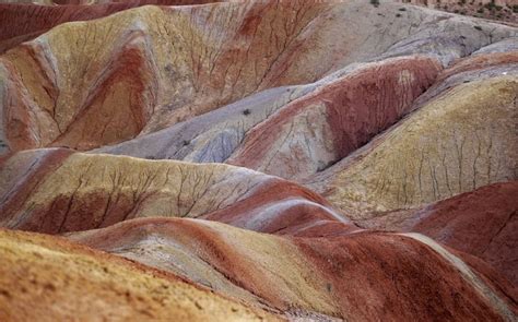 Colorful Danxia Landforms of China