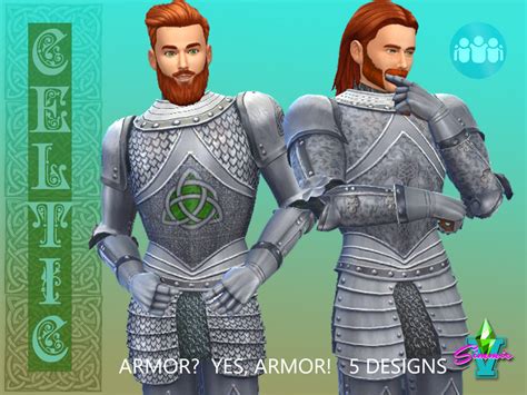 The Sims Resource - SimmieV Celtic Armor