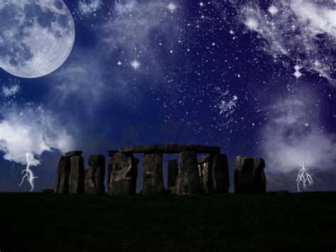 Full moon Stonehenge by Killedforlove on DeviantArt