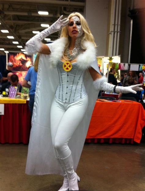 Emma Frost Cosplay - Dallas Comic Con Emma 3 by EmmaTate on DeviantArt