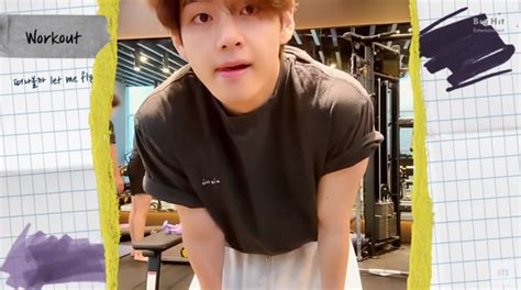 LOOK: BTS' V Shares His Workout Routine; Totally Different From RM's Exercise Program | IBTimes