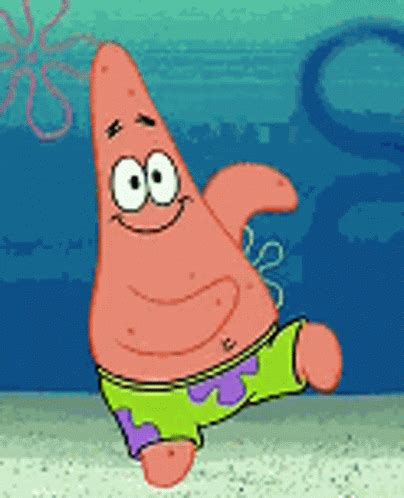 Funny Spongebob Squarepants GIF with Patrick Star