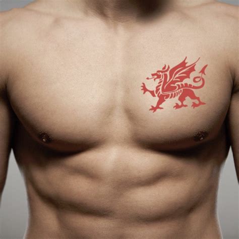 Welsh Flag Tattoo Designs