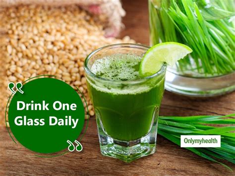 Drinking 1 Glass of Wheatgrass Juice Daily Can Benefit Your Health In ...