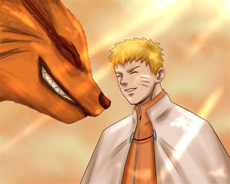 Download Naruto And Kurama Final Form Wallpaper | Wallpapers.com