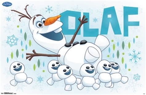 Frozen Fever - Olaf Poster Print (24 x 36) - Walmart.com - Walmart.com