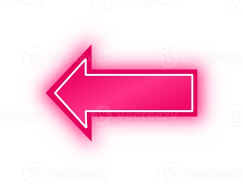 Neon Pink Arrow Banner, Neon Arrow 10984664 PNG