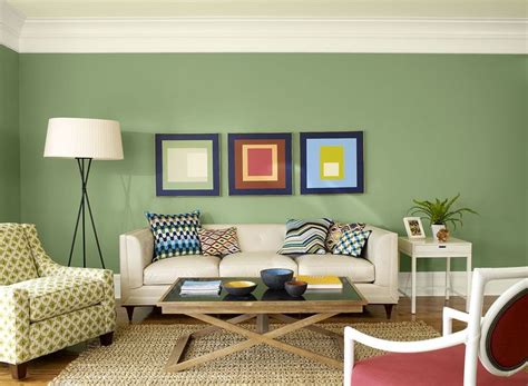 Living Room Color Ideas & Inspiration | Benjamin Moore | Living room wall color, Green living ...