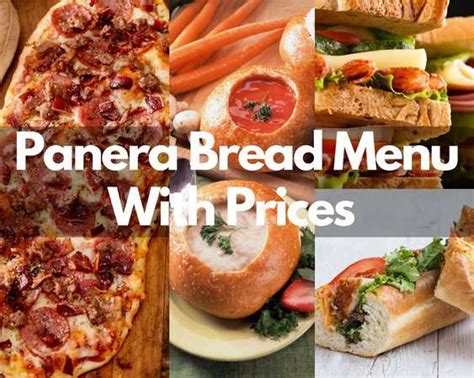 Panera Bread Menu With Prices 2024 (Sandwiches & Bread Bowls) - Its Yummi