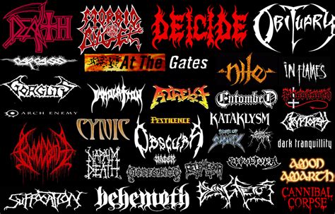 Death Metal bands by JoaoMordecaiMapper on DeviantArt