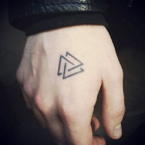 Aggregate more than 78 3 triangles tattoo super hot - in.coedo.com.vn