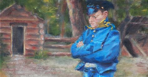 Artists Of Texas Contemporary Paintings and Art: Lonely Boy in Blue - Oil Painting by Texas ...