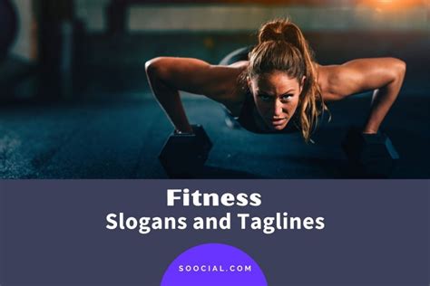 507 Fitness Slogans and Taglines To Pump Up Your Business - Soocial