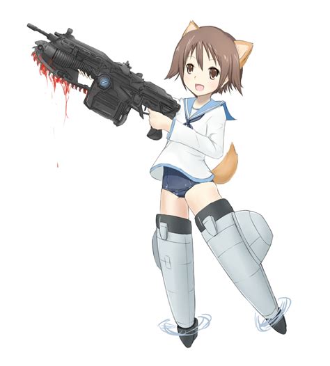 Chainsaw Strike - Strike Witches Fan Art (23463121) - Fanpop